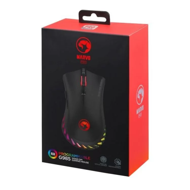 Мышка Marvo G985 RGB-LED USB Black (G985) инструкция - картинка 6