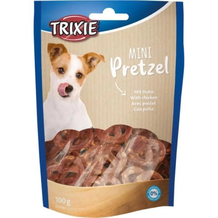 Лакомство для собак Trixie Mini Pretzels 100 г (4011905316567) цена 291грн - фотография 2