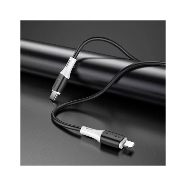 продаем Дата кабель USB-C to Lightning 1.0m BX79 3A BOROFONE (BX79PDLB) в Украине - фото 4