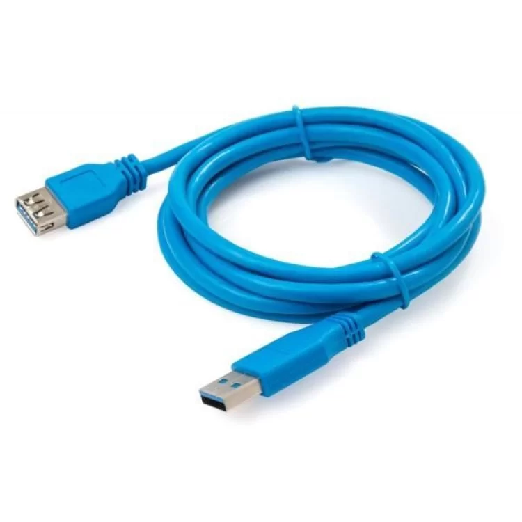 Дата кабель USB 3.0 AM/AF 1.8m Vinga (VCPUSB3AMAF1.8B) ціна 254грн - фотографія 2