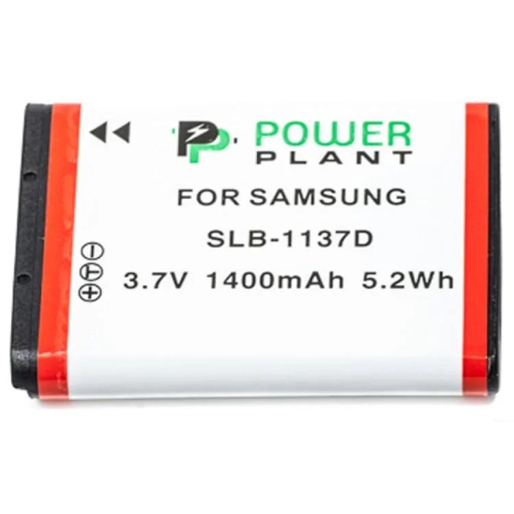 в продажу Акумулятор до фото/відео PowerPlant Samsung SLB-1137D (DV00DV1264) - фото 3