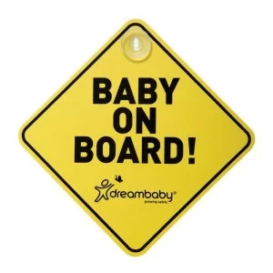 Аксессуар для автокресла DreamBaby BABY ON BOARD знак (F211)