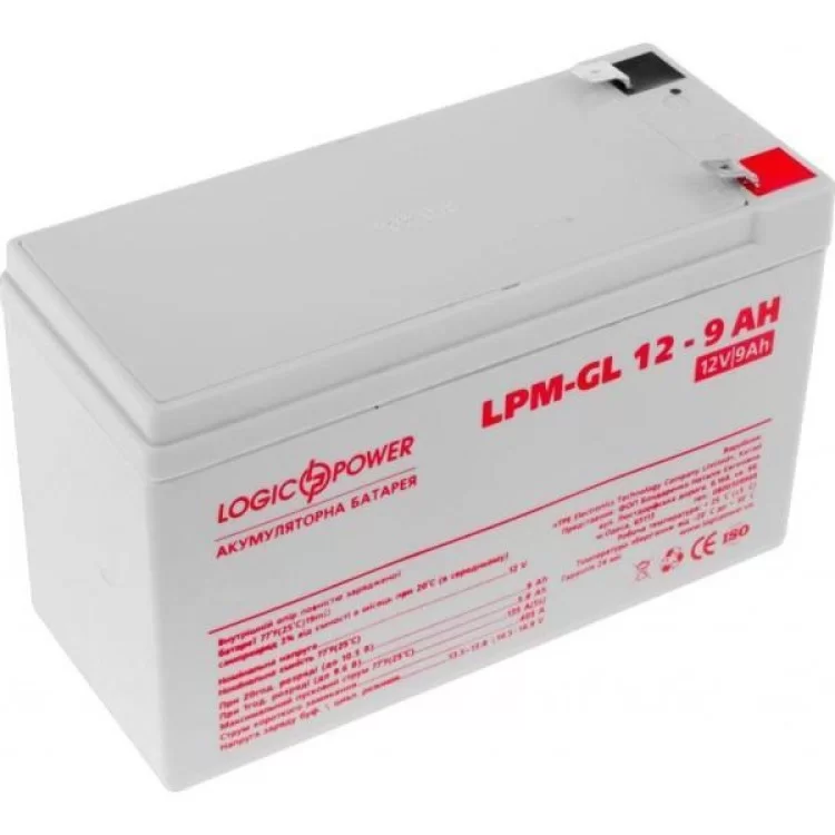 Батарея до ДБЖ LogicPower LPM-GL 12В 9Ач (6563) ціна 1 306грн - фотографія 2