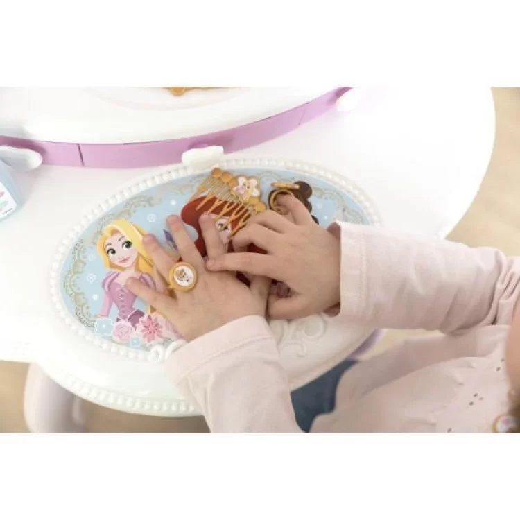 Ігровий набір Smoby Столик із дзеркалом Дісней Принцеси Перукарня 2 в 1 зі стільчиком і аксесуарами (320250) - фото 9