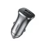 Зарядное устройство Ugreen CD130 20W USB + Type-C PD Car Charger (Gray) (30780)