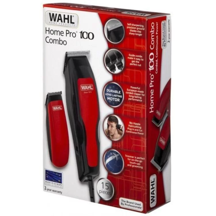 Машинка для стрижки Wahl Home Pro 100 Combo (1395.0466) обзор - фото 8