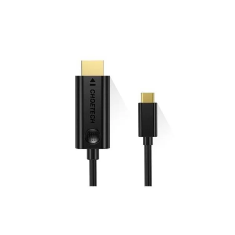 Кабель мультимедийный USB-C to HDMI 3.0m 4K 30Hz Choetech (XCH-0030BK) цена 836грн - фотография 2