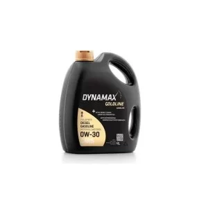 Моторное масло DYNAMAX GOLDLINE LONGLIFE 0W30 4л (502091)