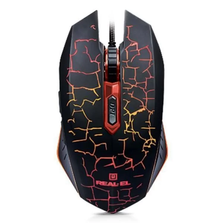 Мышка REAL-EL RM-505 Gaming, black