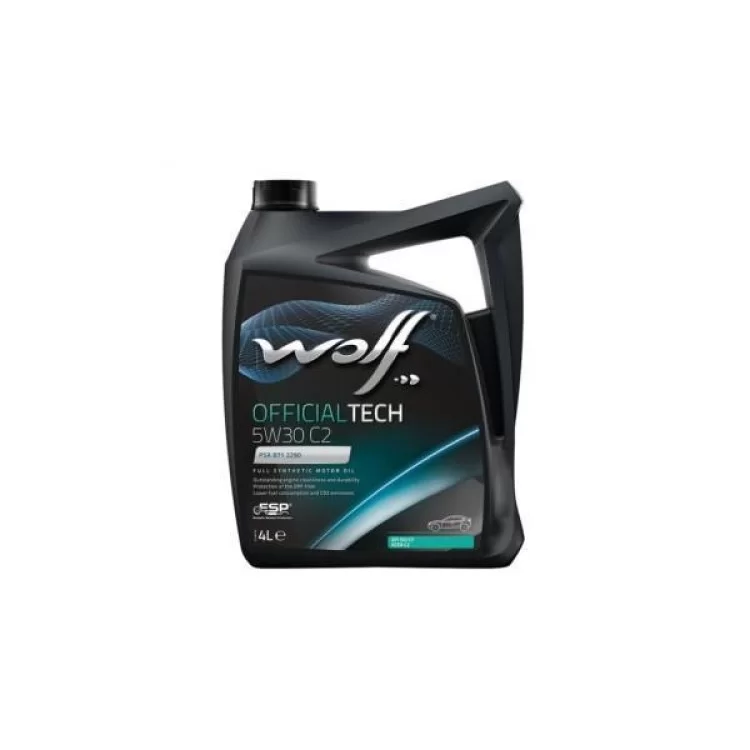 Моторна олива Wolf OFFICIALTECH 5W30 C2 4л (8309014)