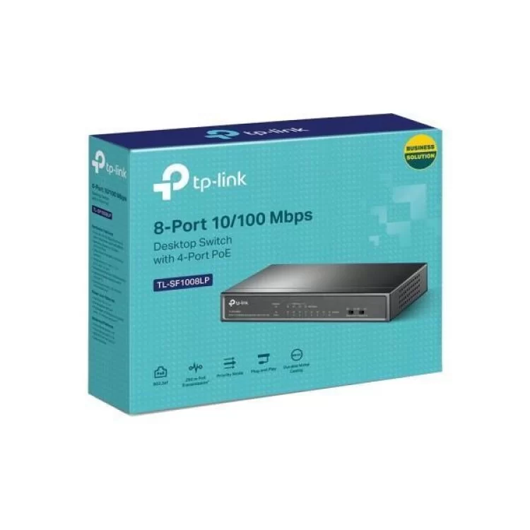 в продаже Коммутатор сетевой TP-Link TL-SF1008LP - фото 3