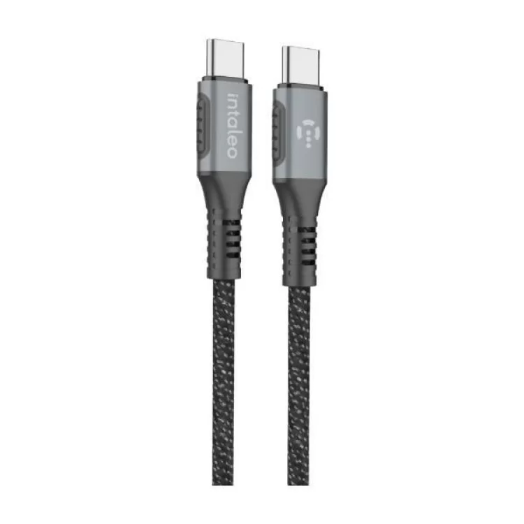 Дата кабель USB-C to USB-C 2.0m CBGPD100WTT2 100W Intaleo (1283126559570)