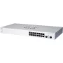 Комутатор мережевий Cisco CBS220-16P-2G-EU