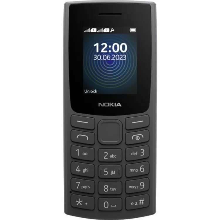 Мобільний телефон Nokia 110 DS 2023 Charcoal (1GF019FPA2C01) ціна 1 524грн - фотографія 2