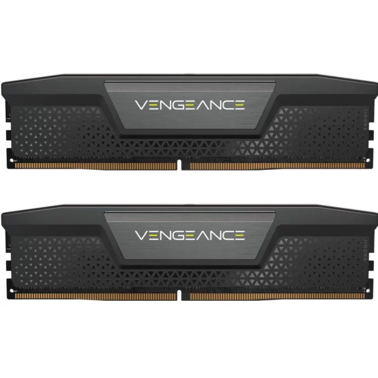 Модуль пам'яті для комп'ютера DDR5 32GB (2x16GB) 6000 MHz Vengeance Black Corsair (CMK32GX5M2B6000C30)