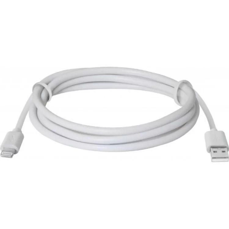 Дата кабель USB 2.0 AM to Lightning 1.0m ACH01-03BH white Defender (87479) цена 135грн - фотография 2
