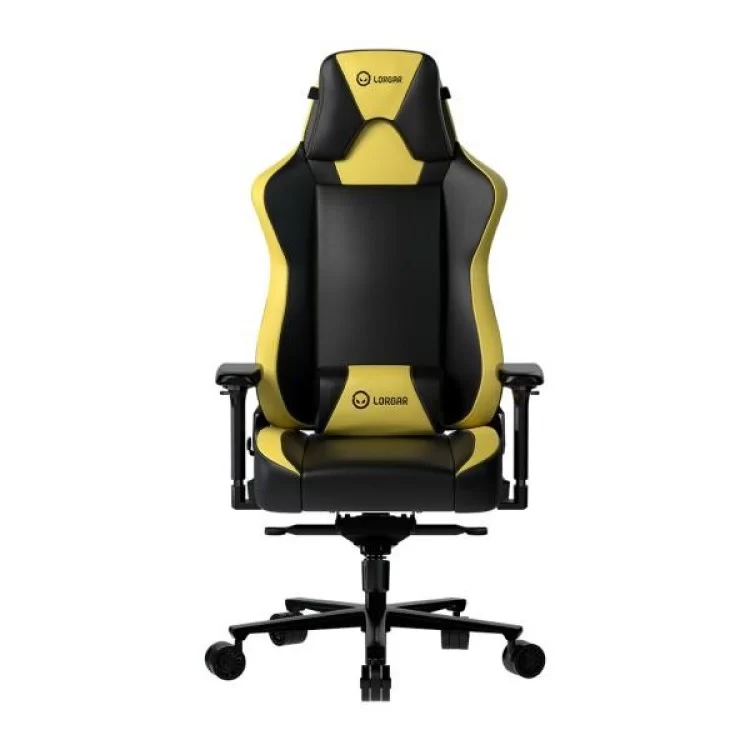 Крісло ігрове Lorgar Base 311 Black/Yellow (LRG-CHR311BY) ціна 18 749грн - фотографія 2