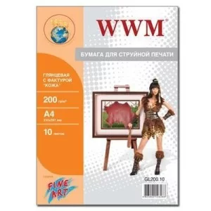 Фотобумага WWM A4 Fine Art (GL200.10)