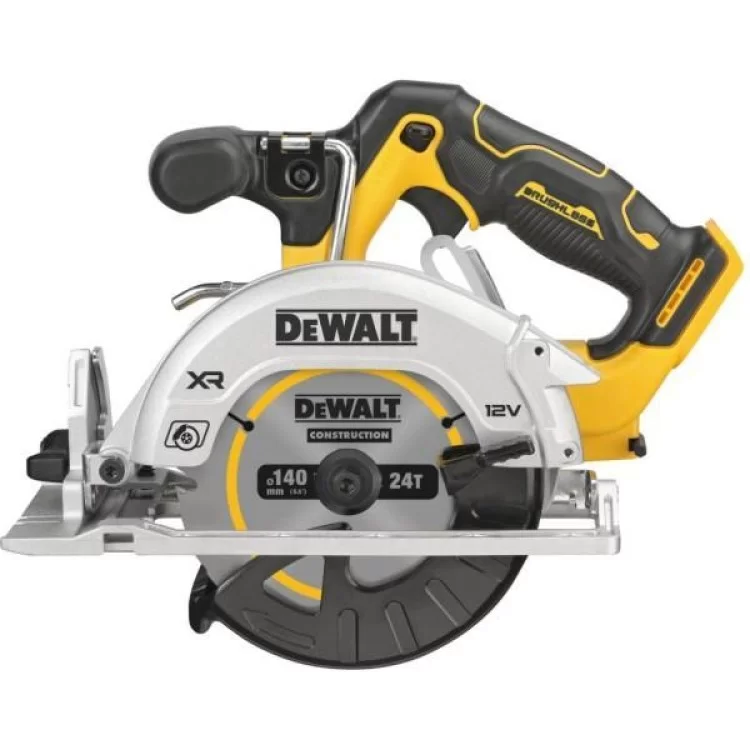 Дисковая пила DeWALT 12В XR Li-lon, бесщёточная, диск 140х20 мм, 2.2 кг, кейс TSTAK (без АКБ и ЗУ) (DCS512NT) цена 7 999грн - фотография 2