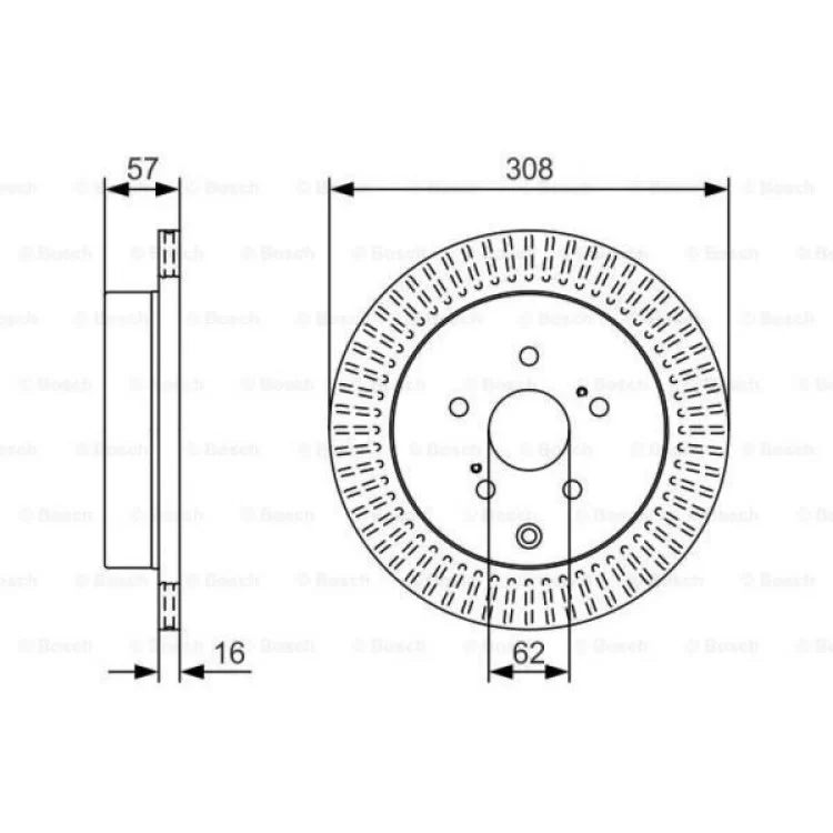 Гальмівний диск Bosch 0 986 479 T16 відгуки - зображення 5