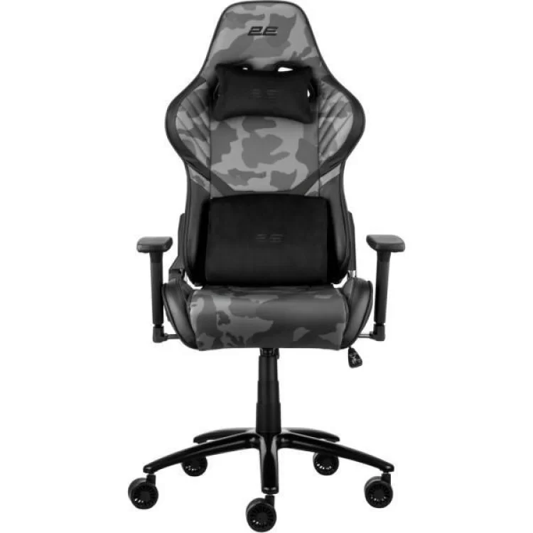 Крісло ігрове 2E Gaming Hibagon II Black/Camo (2E-GC-HIB-BK) ціна 12 634грн - фотографія 2