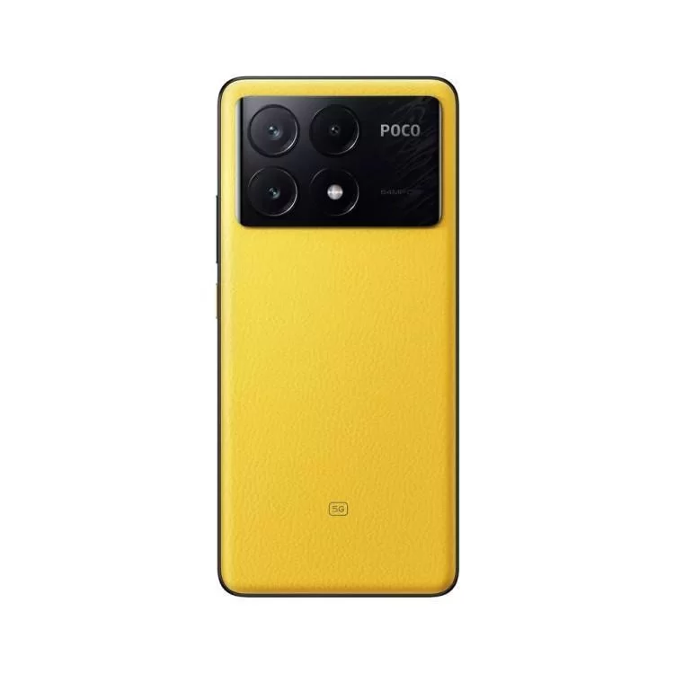 в продажу Мобільний телефон Xiaomi Poco X6 Pro 5G 8/256GB Yellow (1020839) - фото 3