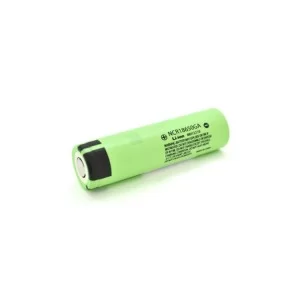 Акумулятор 18650 Li-Ion NCR18650GA TipTop, 3500mAh, 10A, 4.2/3.6/2.5V, green Panasonic (NCR18650GA)