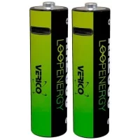 Аккумулятор Verico AA USB Type-C 1700mAh 1.5V Li-ion * 2 (LoopEnergy) (1UDBT-A1WEA2-NN)