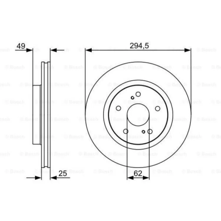 Тормозной диск Bosch 0 986 479 559 отзывы - изображение 5