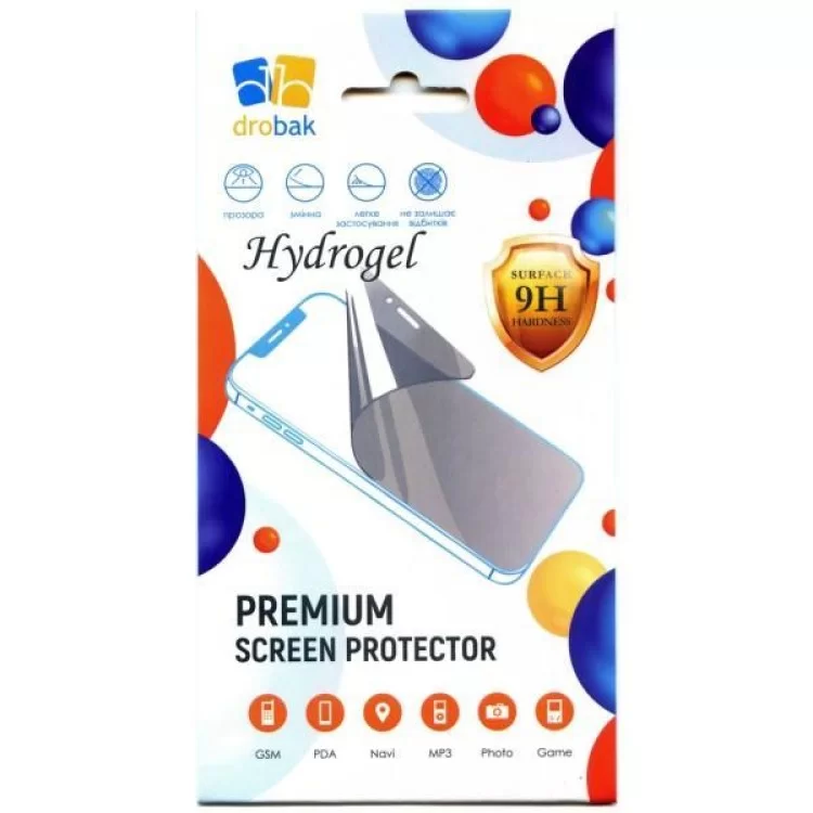 Пленка защитная Drobak Hydrogel Apple iPhone 15 Pro (292914) цена 449грн - фотография 2