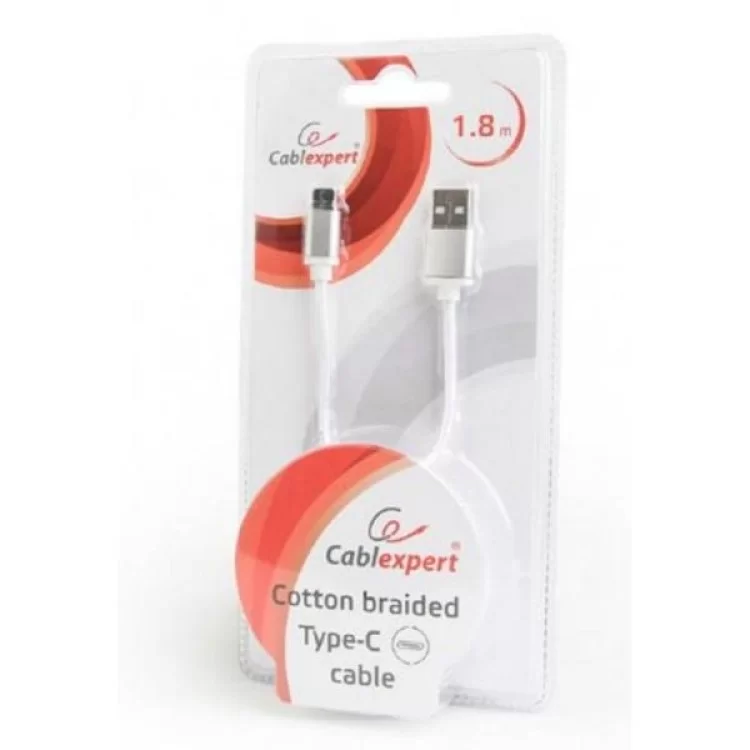в продажу Дата кабель USB 2.0 AM to Type-C 1.8m Cablexpert (CCB-mUSB2B-AMCM-6-S) - фото 3