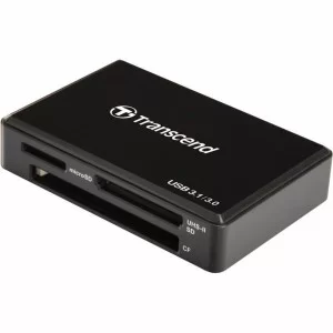 Считыватель флеш-карт Transcend USB 3.1 Gen 1 Type-C SD/microSD/CompactFlash/Memory Stick (TS-RDC8K2)