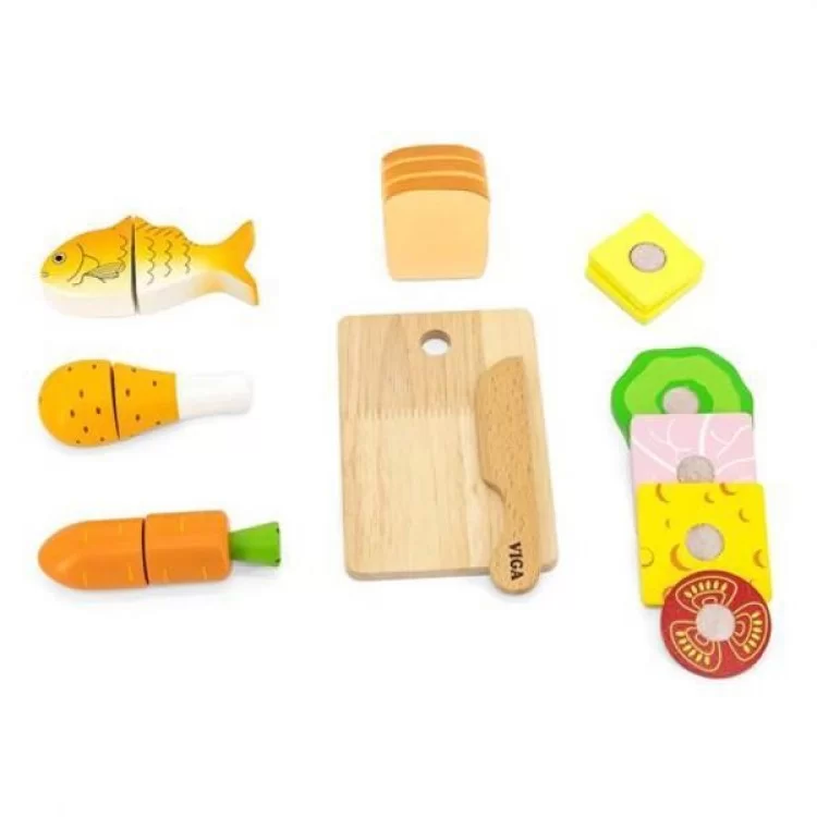 в продажу Ігровий набір Viga Toys іграшкові продукти Обід (44542) - фото 3