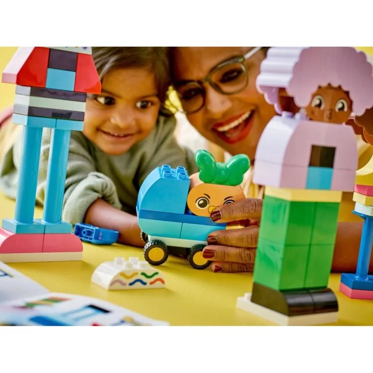 Конструктор LEGO DUPLO Town Конструктор людей с сильными эмоциями 71 деталей (10423) инструкция - картинка 6