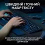 Клавиатура Logitech MX Keys S Wireless UA Graphite (920-011593)