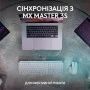 Клавіатура Logitech MX Keys S Wireless UA Graphite (920-011593)