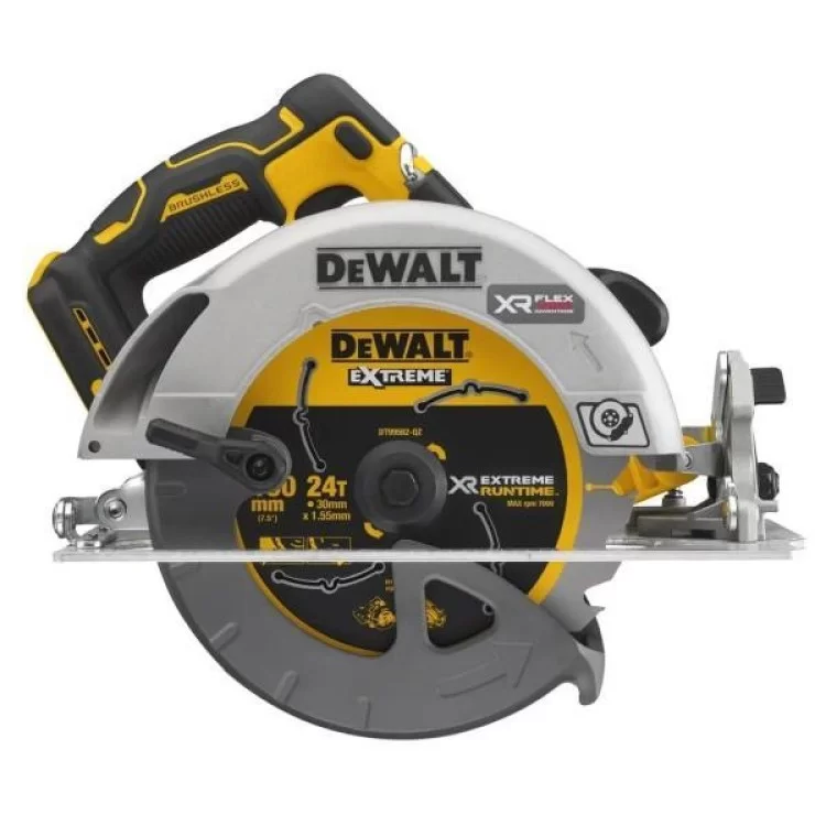 в продаже Дисковая пила DeWALT 18V XR Li-lon FLEXVOLT ADVANTAGE, диск 190х30 мм, TSTAK (без АКБ и ЗУ) (DCS573NT) - фото 3