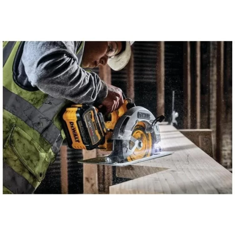 Дисковая пила DeWALT 18V XR Li-lon FLEXVOLT ADVANTAGE, диск 190х30 мм, TSTAK (без АКБ и ЗУ) (DCS573NT) инструкция - картинка 6