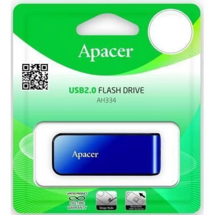 USB флеш накопитель Apacer 64GB AH334 blue USB 2.0 (AP64GAH334U-1) инструкция - картинка 6