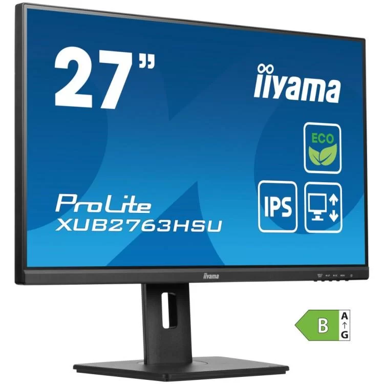 в продажу Монітор iiyama XUB2763HSU-B1 - фото 3