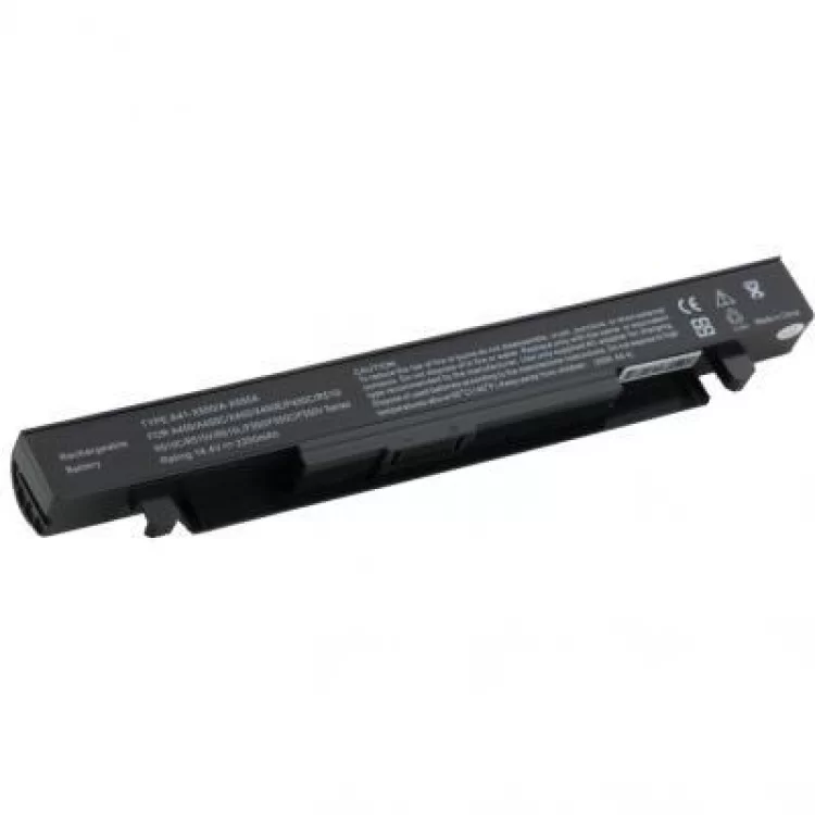 Аккумулятор для ноутбука PowerPlant Asus X450 (A41-X550, AS-X550-4) 14.4V 2600 mAh (NB00000220)