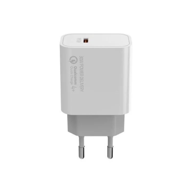 Зарядний пристрій ColorWay PD Port PPS USB Type-C (30W) white (CW-CHS038PD-WT) ціна 769грн - фотографія 2