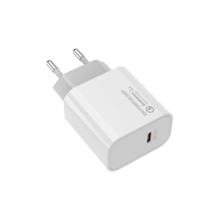 продаємо Зарядний пристрій ColorWay PD Port PPS USB Type-C (30W) white (CW-CHS038PD-WT) в Україні - фото 4