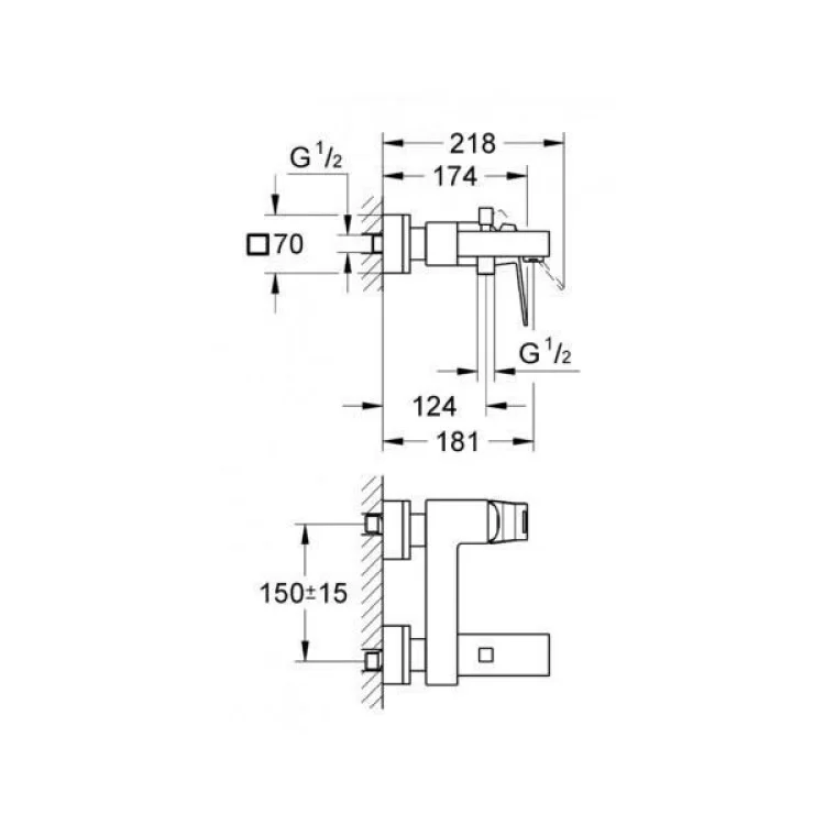 Смеситель Grohe Eurocube (23140000) инструкция - картинка 6