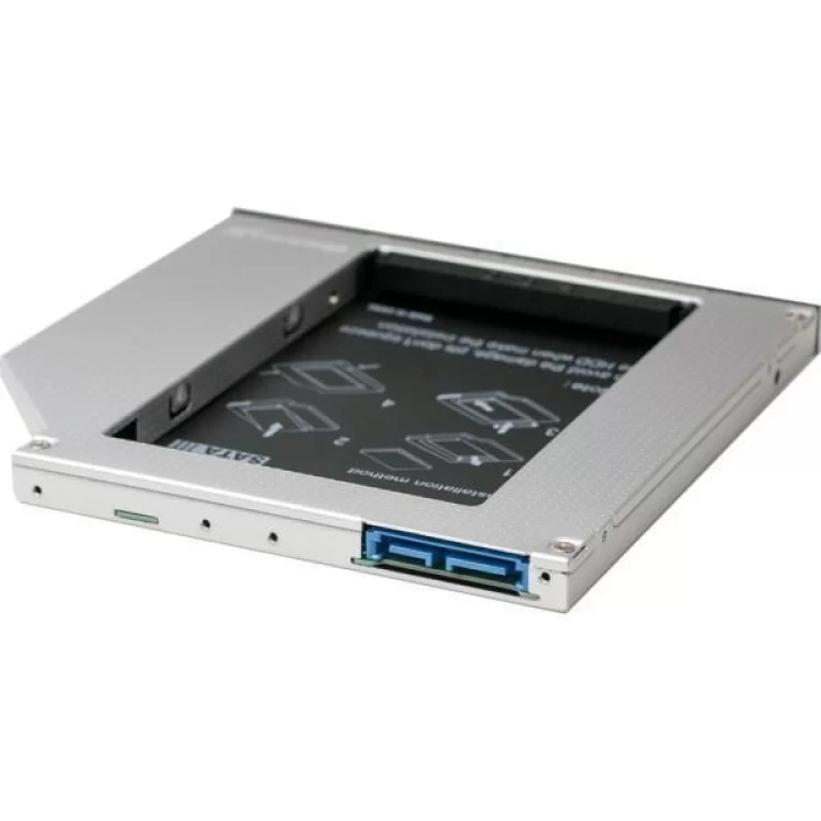 Фрейм-переходник Grand-X HDD 2.5'' to notebook 9.5 mm ODD SATA3 (HDC-26) цена 787грн - фотография 2