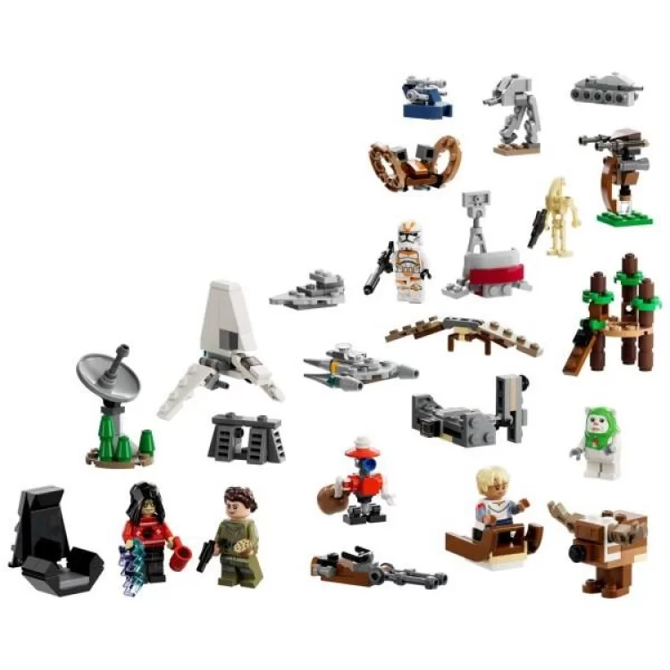 Конструктор LEGO Star Wars Новогодний календарь на 2023 год 320 деталей (75366) цена 1 882грн - фотография 2