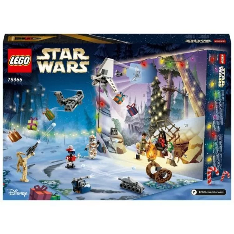 Конструктор LEGO Star Wars Новогодний календарь на 2023 год 320 деталей (75366) - фото 10