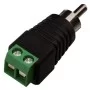 Коннектор Greenvision RCA/M (male) (100 шт) (3573)