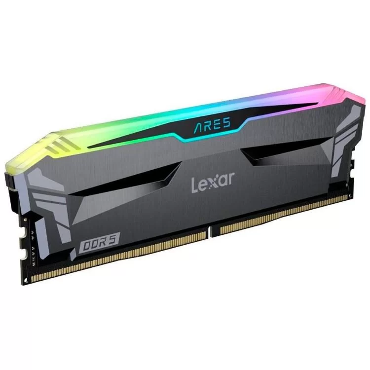 Модуль памяти для компьютера DDR5 32GB (2x16GB) 6800 MHz Ares RGB Black Lexar (LD5U16G68C34LA-RGD) цена 8 900грн - фотография 2