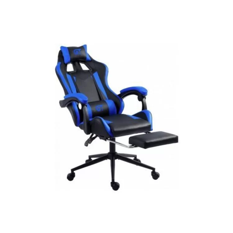 продаємо Крісло ігрове GT Racer X-2323 Black/Blue в Україні - фото 4